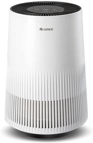 img 4 attached to Gree Home Air Purifiers with H13 True HEPA Filter for Smoke, Pet, Odor, Dust - Small Bedroom, Office, and Kitchen Air Purifier. Sensor-Equipped, Whisper-Quiet.