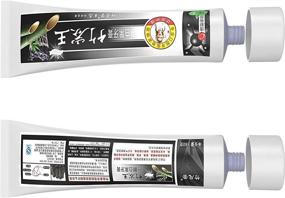 img 1 attached to 🦷 DISAAR BEAUTY Charcoal Bamboo Natural Formula Black Toothpaste - Stain Removal & Bad Breath Fighter (105g)