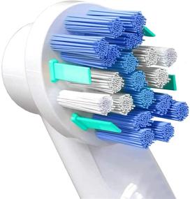 img 2 attached to 🦷 Oral B Braun Replacement Toothbrush Heads - 20 Pack, Professional Electric Toothbrush Heads Refill for Oral-B Pro 1000, 7000, 9000, 6000, 5000, 3000, Genius, Vitality, Professional, Floss+