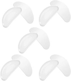 img 3 attached to Fayle 5 Pairs Adhesive Nose Pads: Anti-Slip Silicone Eyeglass Pads for Glasses, Sunglasses & Spectacles - Eyewear Accessories for Enhanced Comfort