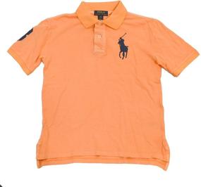 img 2 attached to Рубашка фиолетового цвета Polo Ralph Lauren для мальчиков, шарфы, футболки и рубашки в одежде для мальчиков.