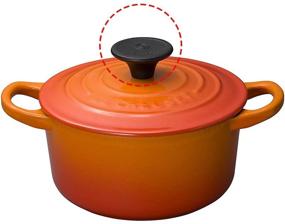 img 3 attached to 🔘 Le Creuset Classic Phenolic Knob: Small Size for Superior Control