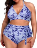 daci bikini waisted control swimsuits logo