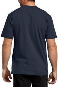 img 3 attached to Диккас: футболка с коротким рукавом большого размера, с превосходным комфортом и прочностью для крупных фигур