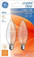 💡 ge lighting 12165 ge 2-pack 40w blunt логотип