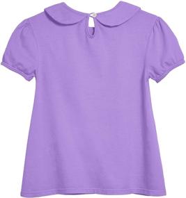 img 3 attached to 👗 Stylish City Threads Little Collar Tshirt for Girls: Trendy Clothing for Your Fashion-Savvy Princess