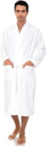 img 1 attached to 🛀 Turkish Cotton Bathrobe - X Large Size by TowelSelections