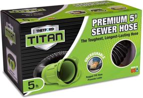 img 2 attached to 🚽 TITAN 5-Foot Premium RV Sewer Hose Extension - Thetford 17915: Ultimate Solution for Extended Sewage Disposal in Recreational Vehicles!