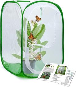 img 4 attached to Enhance Your Butterfly Experience with RESTCLOUD Butterfly Habitat Terrarium Polyester