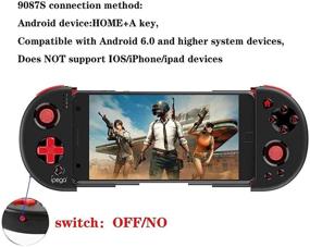 img 3 attached to iPega PG-9087S Wireless 4.0 Game Controller Gamepad Joystick for Samsung Galaxy S10/S20/Note10, 🕹️ Oppo, VIVO, Xiaomi, LG, and Smart Android Mobile Phones & Tablets (Android 6.0 and Above)