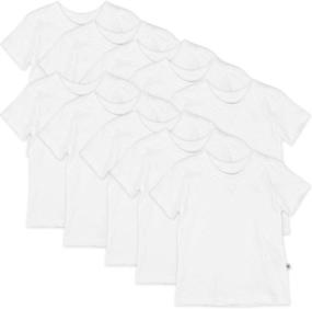 img 4 attached to 👚 HonestBaby Girls' Organic Cotton T Shirt Multi Packs - Clothing, Tops, Tees & Blouses