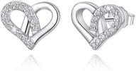 серьги pearlove sterling earrings hypoallergenic sensitive логотип