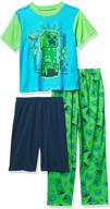 👕 minecraft boys' pajama set- top choice for online searches logo