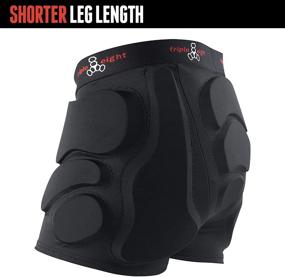 img 2 attached to 🩲 Women's Padded Shorts for Roller Derby, Skateboarding, and Skating - Triple Eight RD Bumsaver