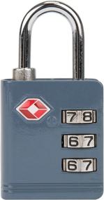 img 1 attached to 🔒 Travelon Slate TSA-Approved Luggage Lock