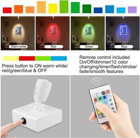 img 3 attached to HONGUT Spotlight Rechargeable Paintings Lights 2Pack