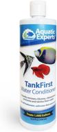 🐠 tankfirst complete aquarium water conditioner: effortlessly remove harmful substances for optimal fish tank health logo