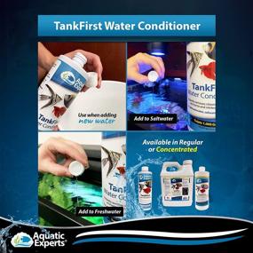 img 1 attached to 🐠 TankFirst Complete Aquarium Water Conditioner: Effortlessly Remove Harmful Substances for Optimal Fish Tank Health