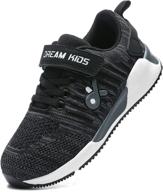 👟 breathable athletic sneakers for boys | lightweight running shoes for casual wear logo