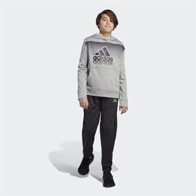 img 2 attached to Adidas Horizon Pullover Hoodie Heather Boys' Clothing - Active