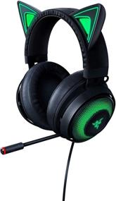 img 4 attached to 🐱 Razer Kraken Kitty Quartz Edition - Cat Ears USB Gaming Headset | Cross-Platform Compatible for PC, PS4, Xbox One & Switch | 50mm Diaphragm | Chroma Lighting & Wired | Line Controls