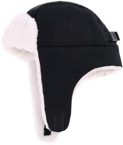 img 3 attached to 🧢 Trendy Toddler Earflaps Trooper: Boys’ Hats & Caps by Home Prefer