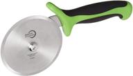 mercer culinary m18604gr 4-inch green pizza cutter logo