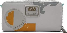 img 2 attached to Loungefly Star Wars Baby Yoda The Mandalorian 🌌 Wallet - A Galactic Accessory for Star Wars Fans!
