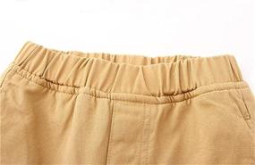 img 2 attached to Mud Kingdom Little Boys Winter Pants: Fleece-Lined with Elastic Waist - Warm and Comfortable