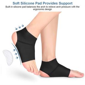 img 2 attached to Support Sleeve Protector Plantar Fasciitis