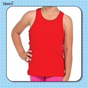 img 3 attached to 👗 Stylish FRESH TEE Girls Racer Tunic: Perfect Girls' Clothing for Trendy Fashionistas