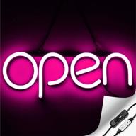 🔆 enhance business visibility with the neon open sign business switch! logo