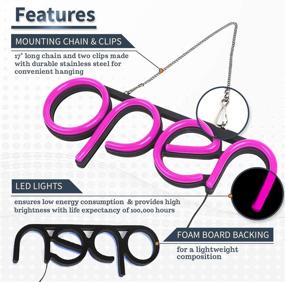 img 2 attached to 🔆 Enhance Business Visibility with the Neon Open Sign Business Switch!
