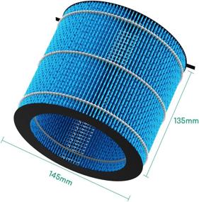 img 2 attached to 🌫️ Afloia Humidifier Wicking Filter for MIRO PRO-Air Purifier & Humidifier - Wet Curtain, Enhances Performance