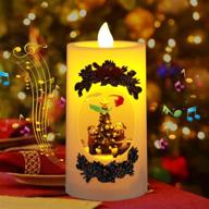 christmas ornaments animated flameless decorations logo