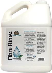 img 1 attached to UNICORN FIBRE RINSE: Anti-Static Wool Conditioner for Knits, Cloth Diapers, Baby Clothing, Yarn, Cashmere, Cotton, Hemp, Heirlooms & Synthetic Fabrics - Lavender Scented, 1 Gallon