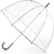🌈 totes women's clear bubble umbrella: the ultimate stylish rain accessory логотип