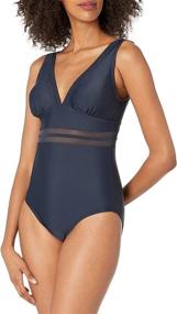 img 2 attached to 👙 Stylish Tommy Hilfiger Women's Two-Piece Swimsuit | Trendy Women's Clothing & Swimwear