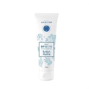 img 4 attached to 🤰 TNTN MOM'S – Blue Belly Cream for Pregnancy, Stretch Mark Removal, Maternity Moisturizing Tummy Care Lotion with Plant-Based Ingredients, Maternity Scar Care, Firming, Non-Toxic, Fragrance-Free, 4.2 oz