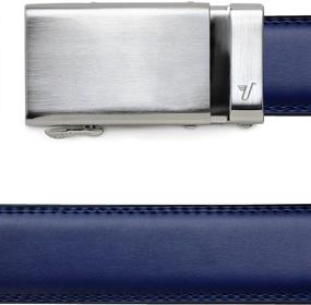 img 1 attached to Mission Belt Mens Ratchet Leather Men's Accessories