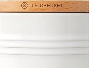 img 1 attached to Creuset America Canister Wood White