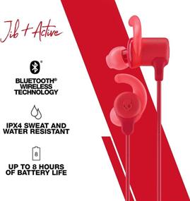 img 2 attached to 🔴 Red Skullcandy Jib Plus Active Wireless In-Ear Earbud with Enhanced SEO