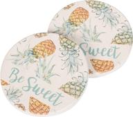 🍍 pineapple coasters by p graham dunn logo