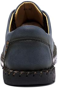 img 2 attached to Leather Loafers Hand Stitching Breathable Numeric_10