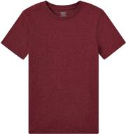 french toast crewneck crimson heather boys' clothing in tops, tees & shirts logo