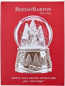 img 3 attached to Reed & Barton North Pole Bound Snowglobe - Christmas 867074 - Brand New