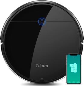 img 4 attached to 🤖 Self-Charging Robot Vacuum Cleaner with Advanced Navigation