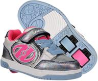 heelys wheels sneaker silver numeric_2 logo