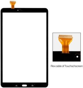 img 1 attached to 📱 Black Touch Screen Digitizer Replacement for Samsung Galaxy Tab A 10.1 (2016) - Glass Parts for T580 T585 SM-T580 SM-T585 - Tools Kit & Pre-Installed Adhesive - LCD Not Included