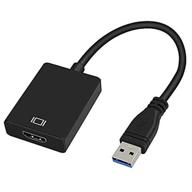 кабель-адаптер usb 3.0 к hdmi для windows 7 8 10 - многофункциональный видеопереходник для подключения настольного или ноутбук пк к монитору, проектору, телевизору. логотип